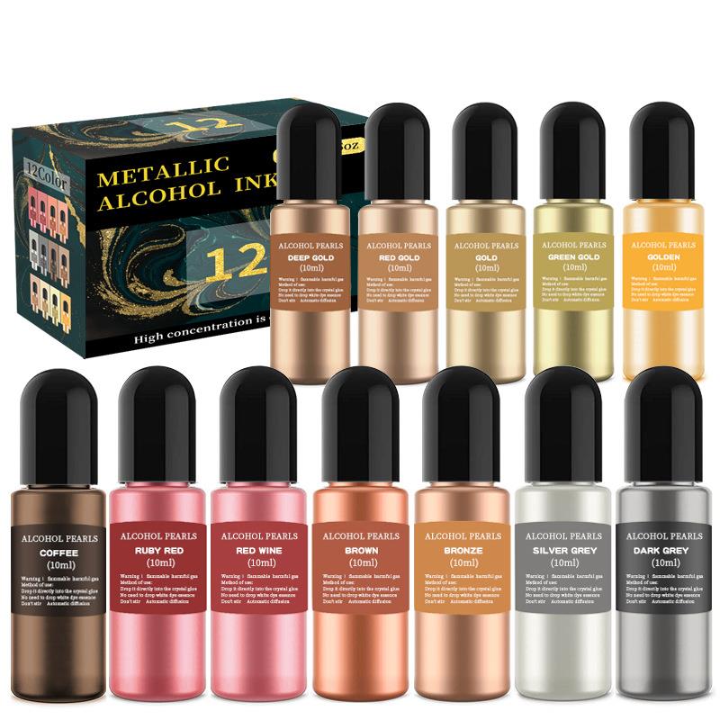 Resin Pigment Set - 1 세트 수지 안료 키트 아트