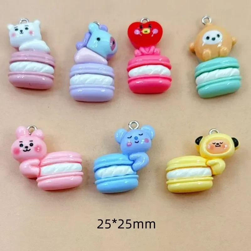Resin Craft Supplies - 10개 혼합 만화 캐릭터 레진 참