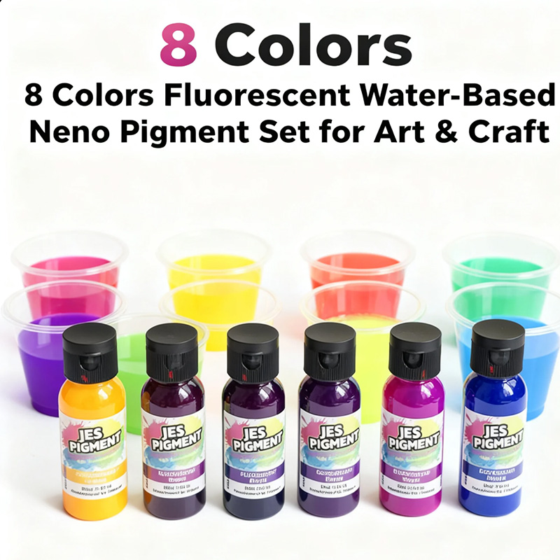 8색/세트 형광 안료, 병당 30ml/1.01oz 액상 - Resin Pigment Set 리뷰 및 가격