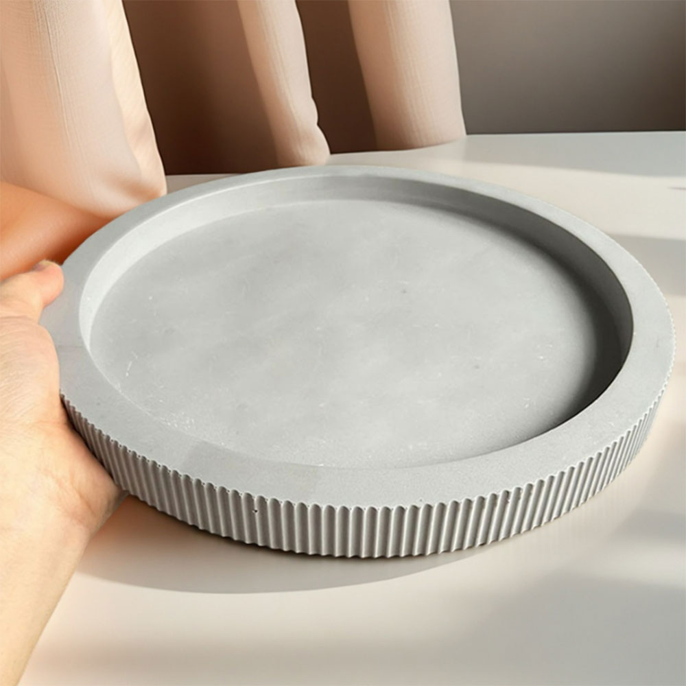 라운드 스토리지 트레이 실리콘 몰드 스트라이프 석고 코 - Coaster Mold Round 리뷰 및 가격
