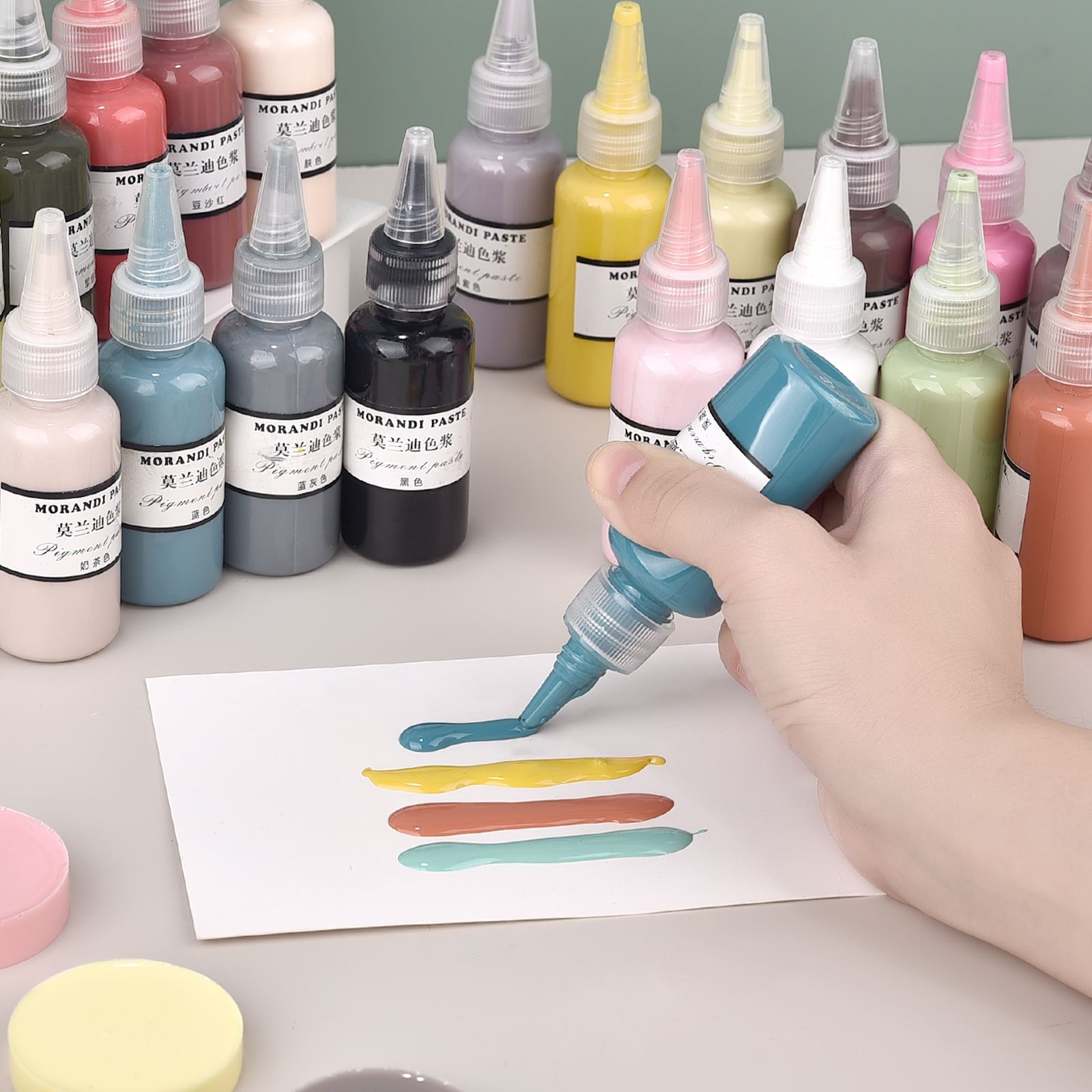 Morandi 색상 액체 수지 안료 에폭시 수지 UV  - Resin Pigment Set 리뷰 및 가격