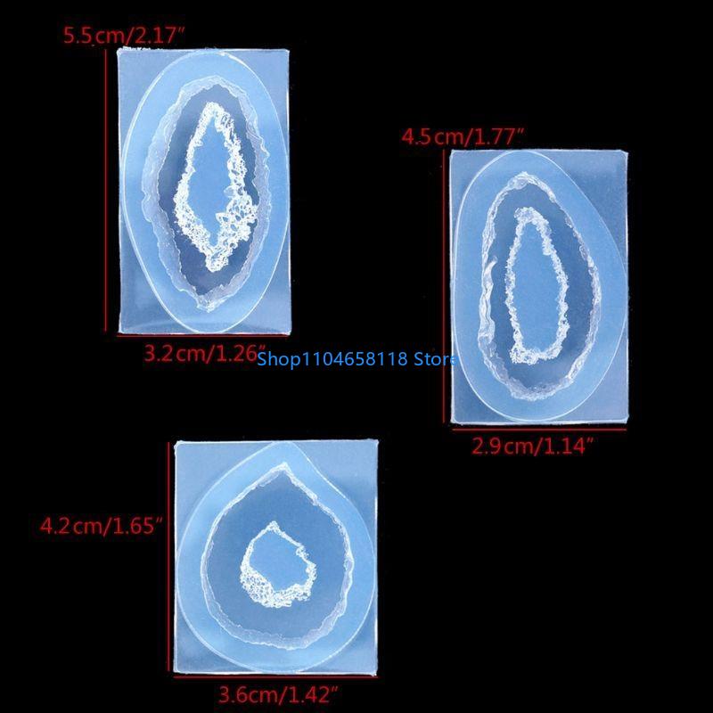 크리 에이 티브 아트 공예 수지 석영 바위 클러스터 G - Geode Mold Silicone 리뷰 및 가격