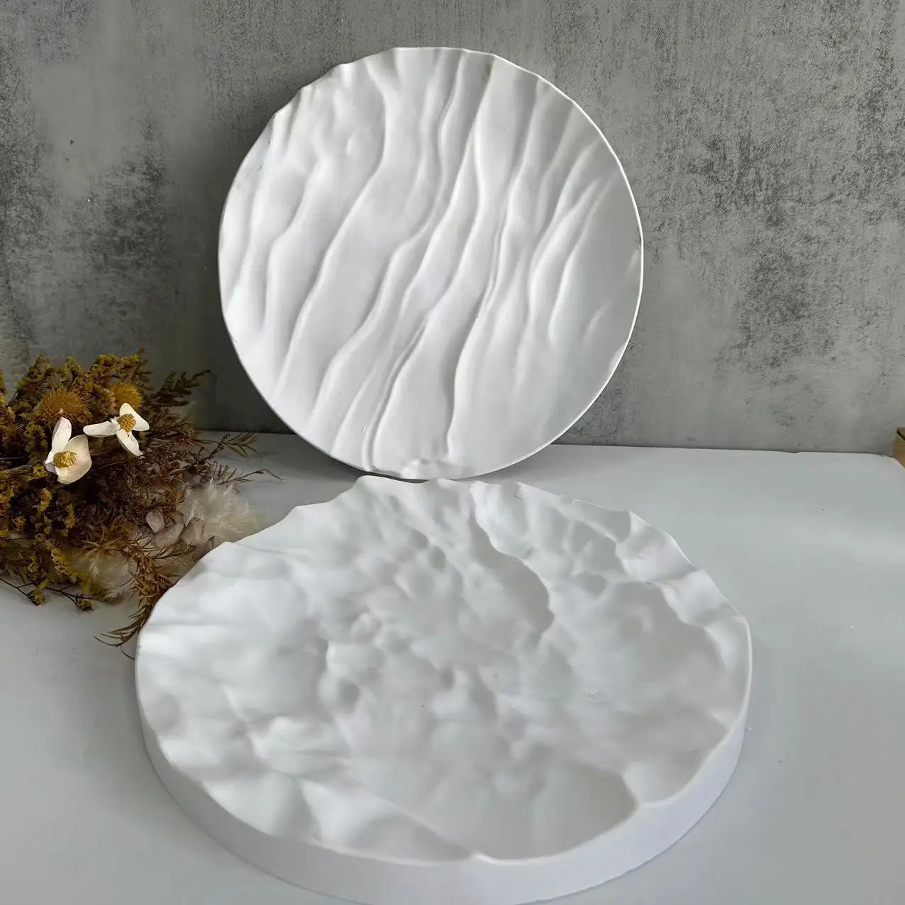불규칙한 바다 파도 대형 원형 트레이, 실리콘 몰드 꽃 - Coaster Mold Round 리뷰 및 가격