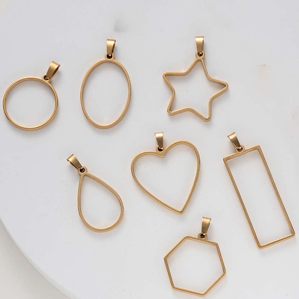 5개 스테인리스 스틸 오픈 백 레진 몰드 펜던트 블랭크 - Resin Craft Projects 리뷰 및 가격