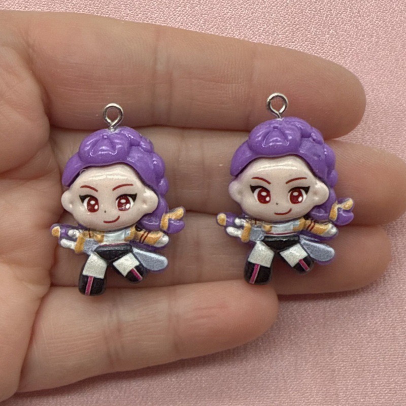 10개 레진 만화 펜던트, DIY 쥬얼리 제작 귀걸이, - Resin Craft Projects 리뷰 및 가격