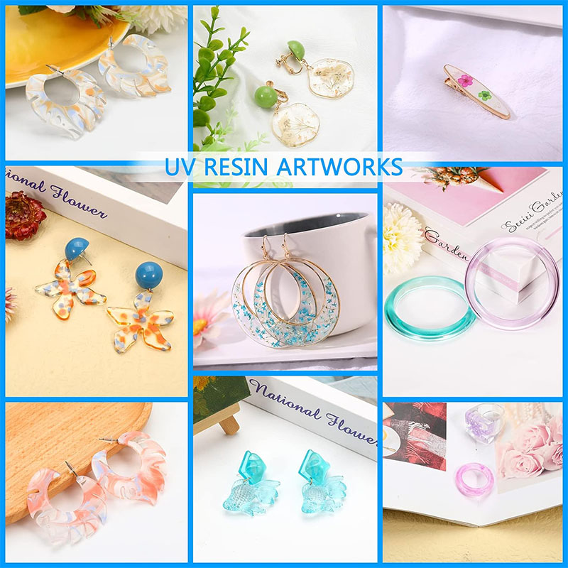 100G 업그레이드된 UV 수지 세트 1개, 공예 오너 - Epoxy Uv Resin Kit 리뷰 및 가격