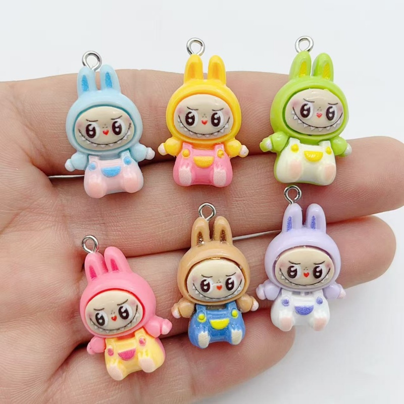 10Pcs Kawaii 토끼 딸기 하우스 수지 참 귀여 - Resin Craft Projects 리뷰 및 가격