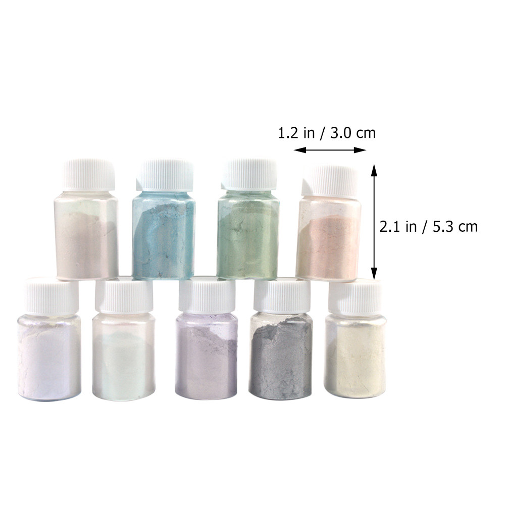 9종 마이카 안료 파우더 세트, 다채로운 색상, 안전한 - Resin Pigment Set 리뷰 및 가격