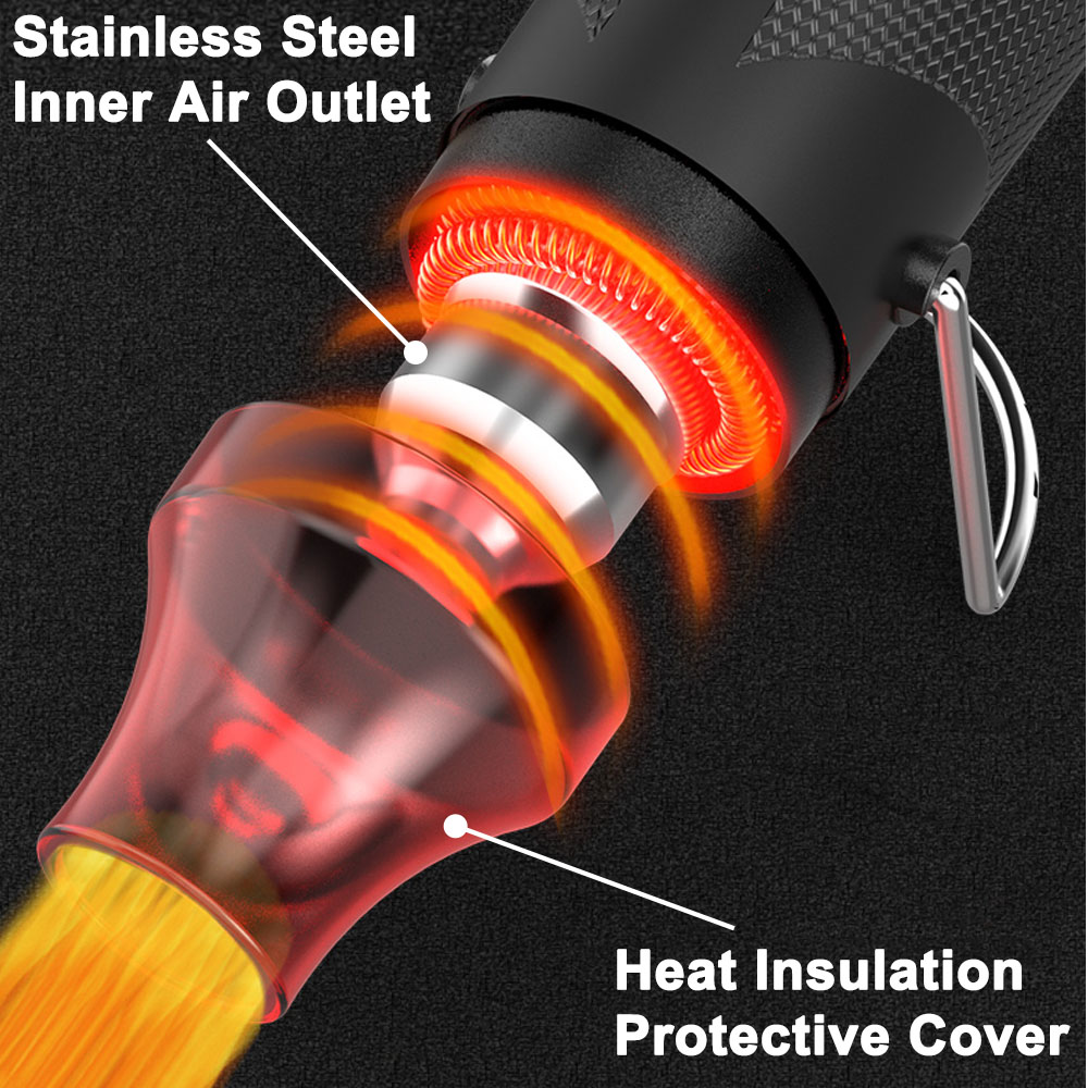 300W 뜨거운 공기 총 휴대용 미니 히터 DIY 공예 - Heat Gun Small 리뷰 및 가격